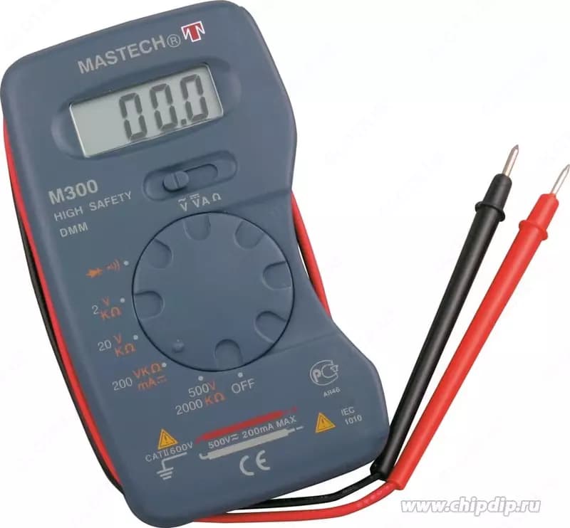 Цифровой мультиметр ”Mastech” M300 (Арт. - 1136386) — 3