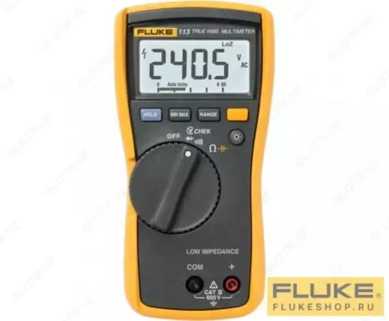 Мультиметр Fluke 113 — простой и надежный инструмент для базовой диагностики — 1
