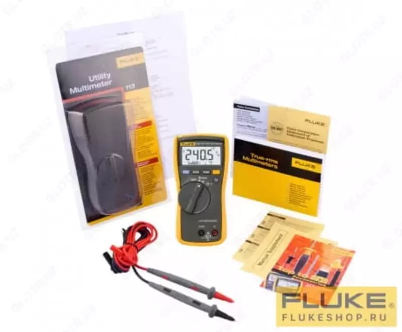 Мультиметр Fluke 113 — простой и надежный инструмент для базовой диагностики — 3