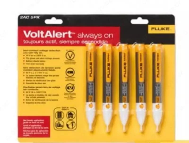 Детектор напряжения Fluke 2AC/200-1000V5L - 5 шт — 1