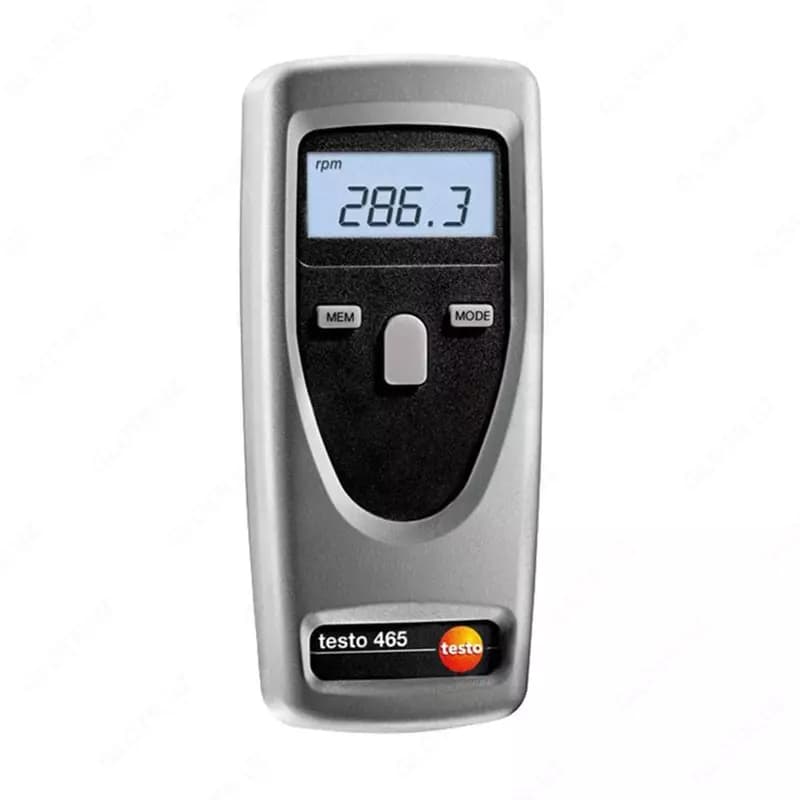 testo 465 - бесконтактный тахометр в комплекте с рефлекторами и пластиковым кейсо — 1