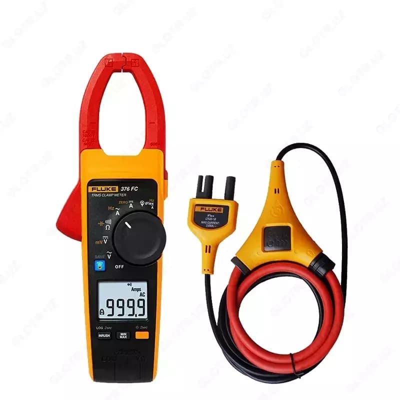 Токовые клещи True-RMS с функцией беспроводной связи и датчиком iFlex Fluke 376 FC — 1