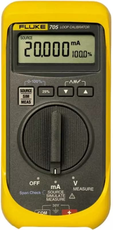 Калибратор токовой петли ”Fluke” 705 (Арт. - 262496) — 1