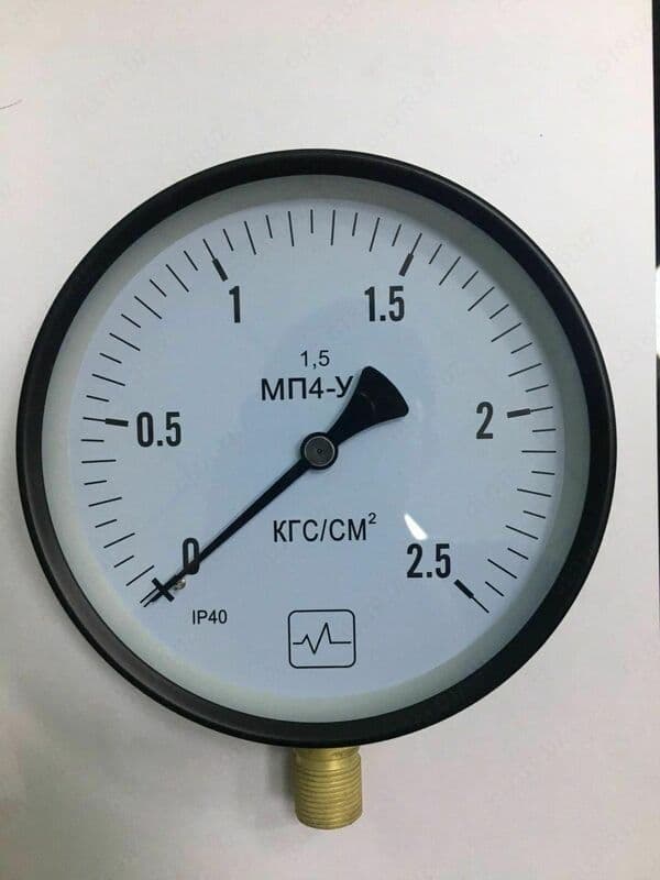 Манометр, напоромер, низкого давления МП-3-У -25 кг/см2 — 1