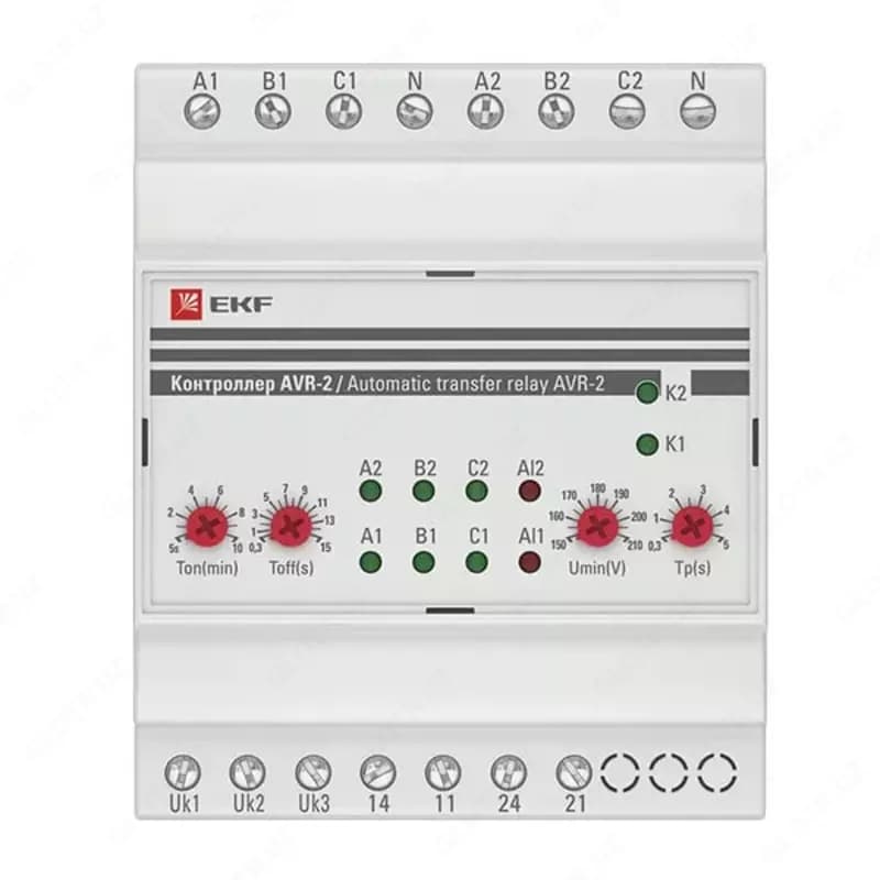 Контроллер автоматического резерва ”EKF” PROxima AVR-2 (Арт. - 1165428) — 2