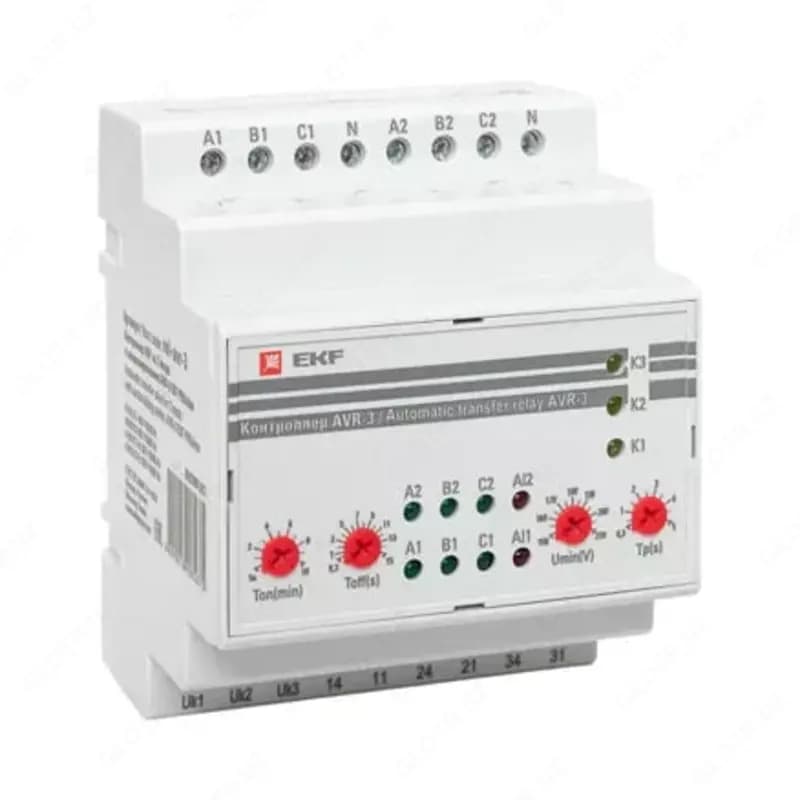 Контроллер автоматического резерва ”EKF” PROxima AVR-2 с секционированием AVR-3 (Арт. - 1165432) — 1