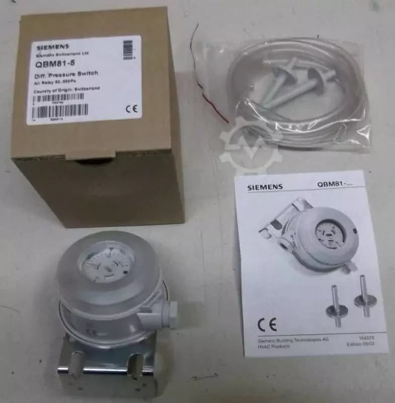 Датчик перепада давления Siemens QBM 81 — 3