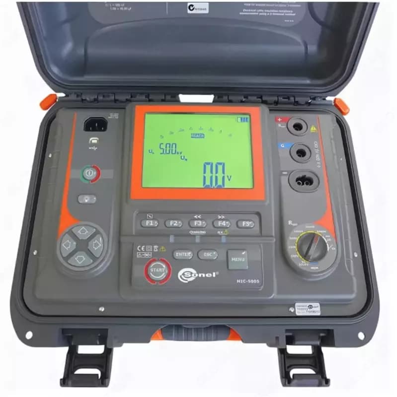 Измеритель параметров электроизоляции MIC-5005 (Арт. - 1136235) — 2