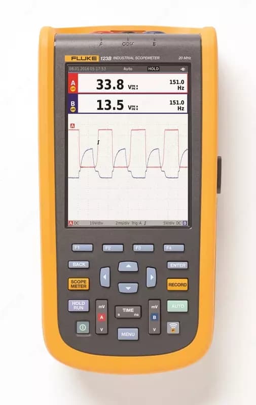 Fluke 123B — промышленный портативный осциллограф (20 МГц) — 3
