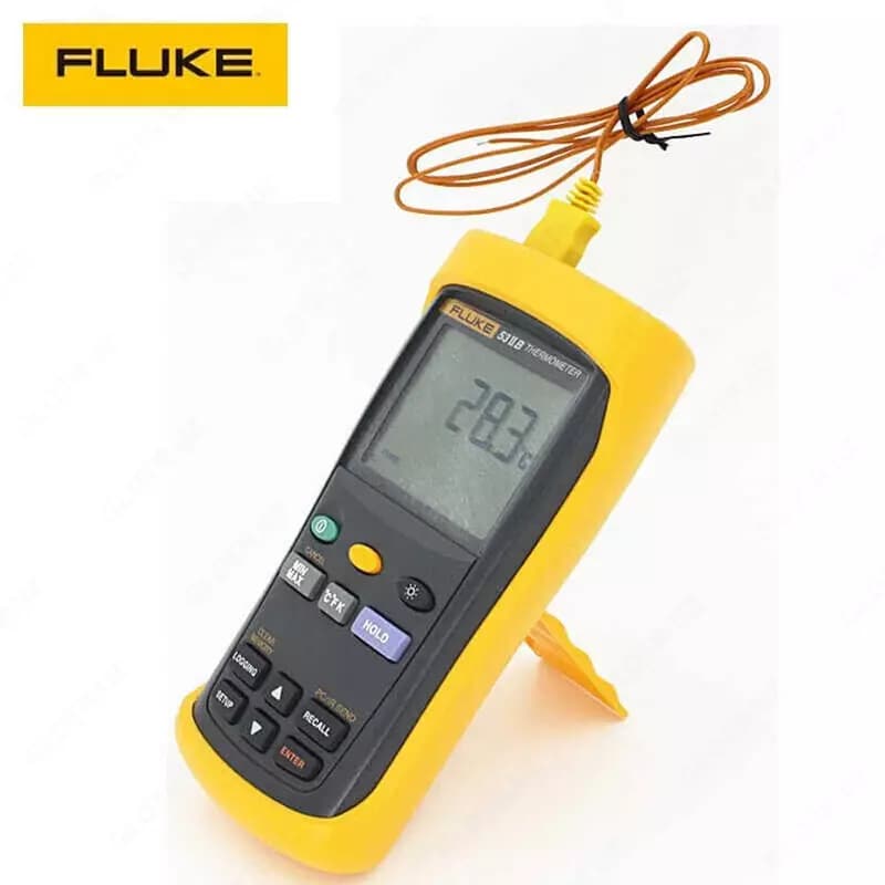 Одноканальный цифровой термометр (с регистрацией измерений) ”Fluke” 53 II B (Арт. - 262788) — 4