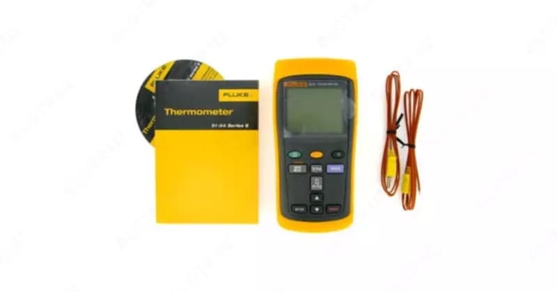Одноканальный цифровой термометр (с регистрацией измерений) ”Fluke” 53 II B (Арт. - 262788) — 5