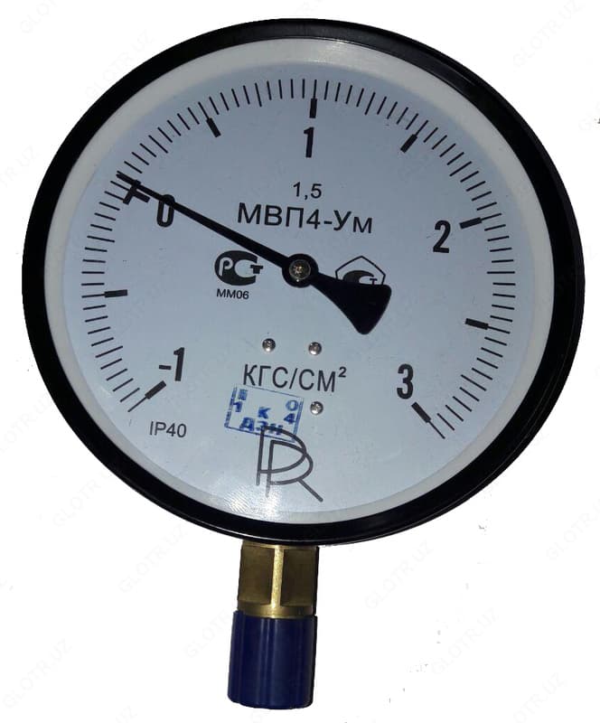 Мановакуумметры МВП4-у от -1 до +9 кг — 3