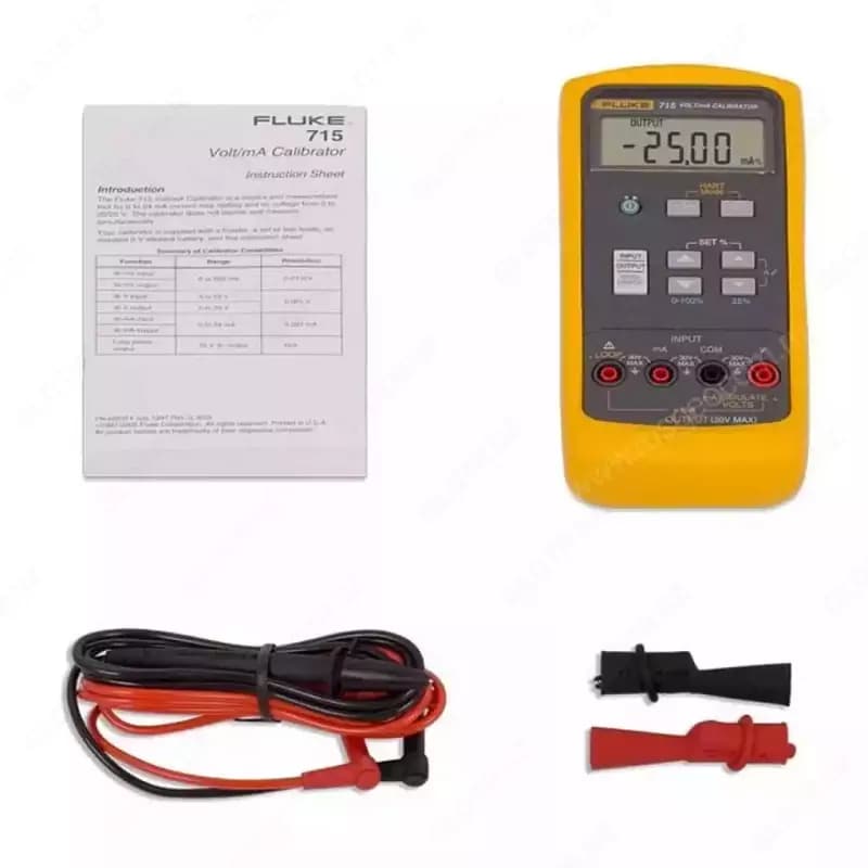 Калибратор петли тока/напряжения ”Fluke” 715 (Арт. - 262461) — 4