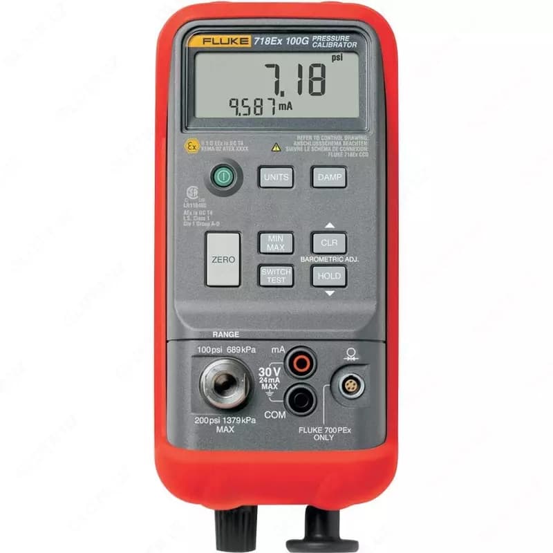 Взрывобезопасный калибратор давления (300 PSI) Fluke 718Ex 300G — 3
