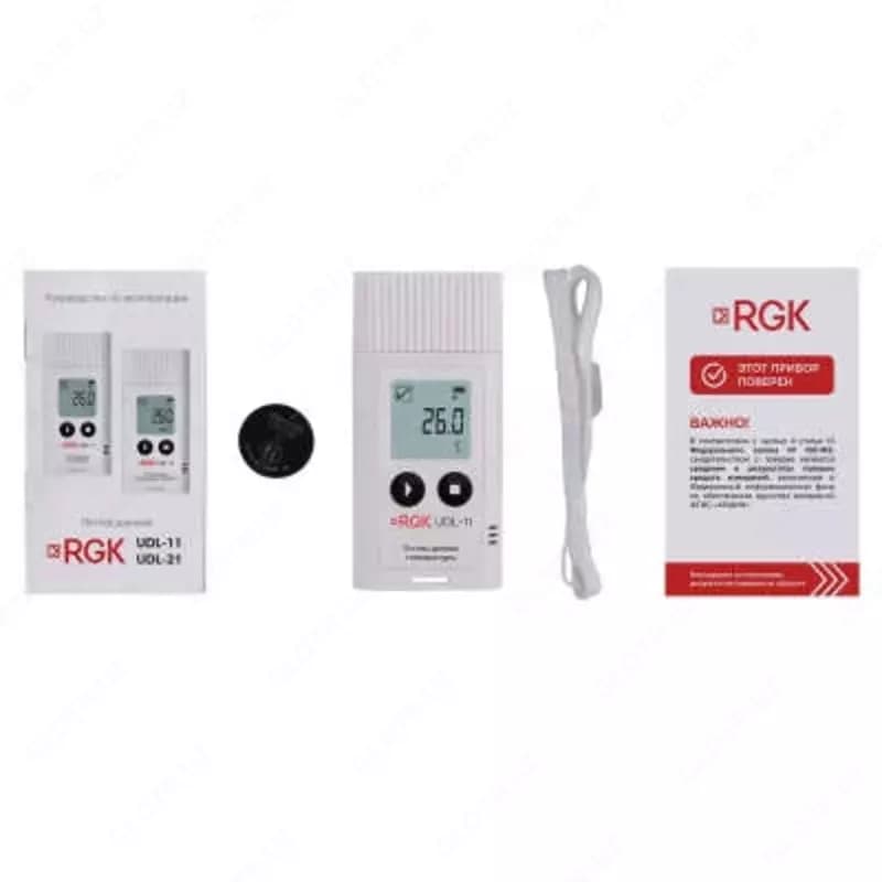 Логгер температуры и влажности RGK UDL-21 — 3