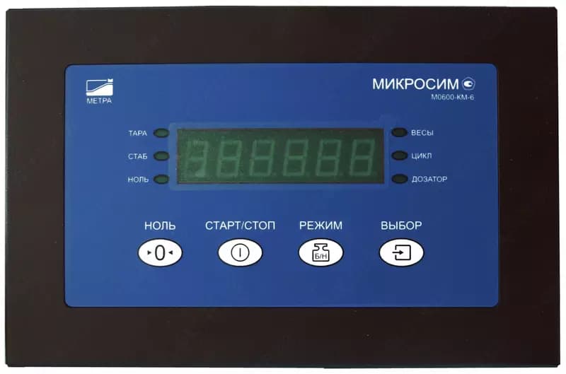 Весоизмерительный прибор ”МИКРОСИМ” 0600-КМ-6 (Арт. - 1305990) — 1