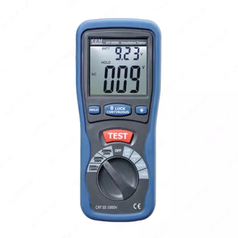 Мегаомметр CEM DT-5500 с поверкой — 1