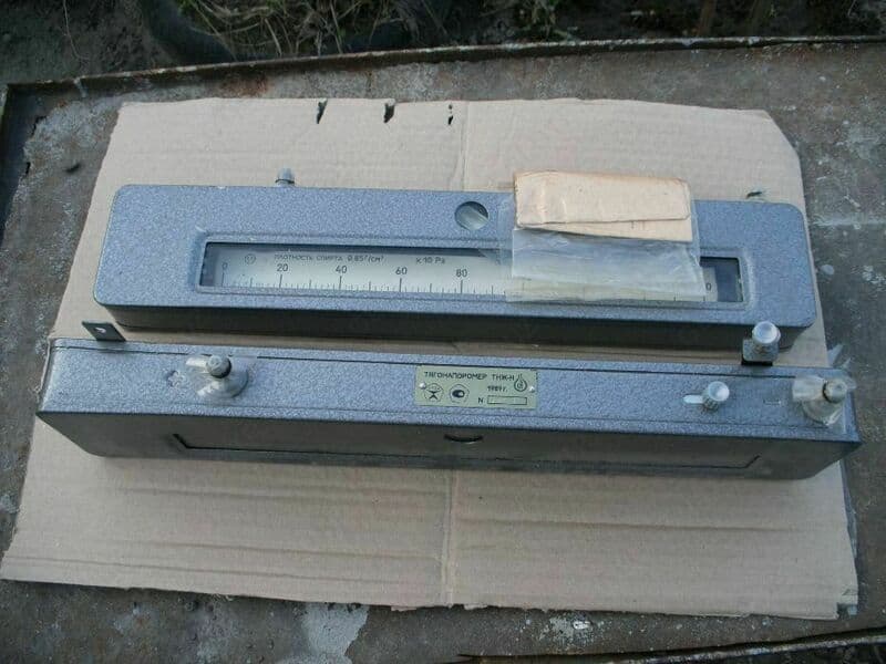 Тягонапоромер ТНЖ-Н-250,-630,-1000,-1600 Па жидкостный наклонный — 2