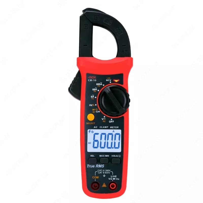 Токовые клещи RGK CM-10 с поверкой (779678) — 3