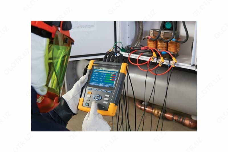 Fluke 438 II — анализатор качества электроэнергии и работы электродвигателей — 2