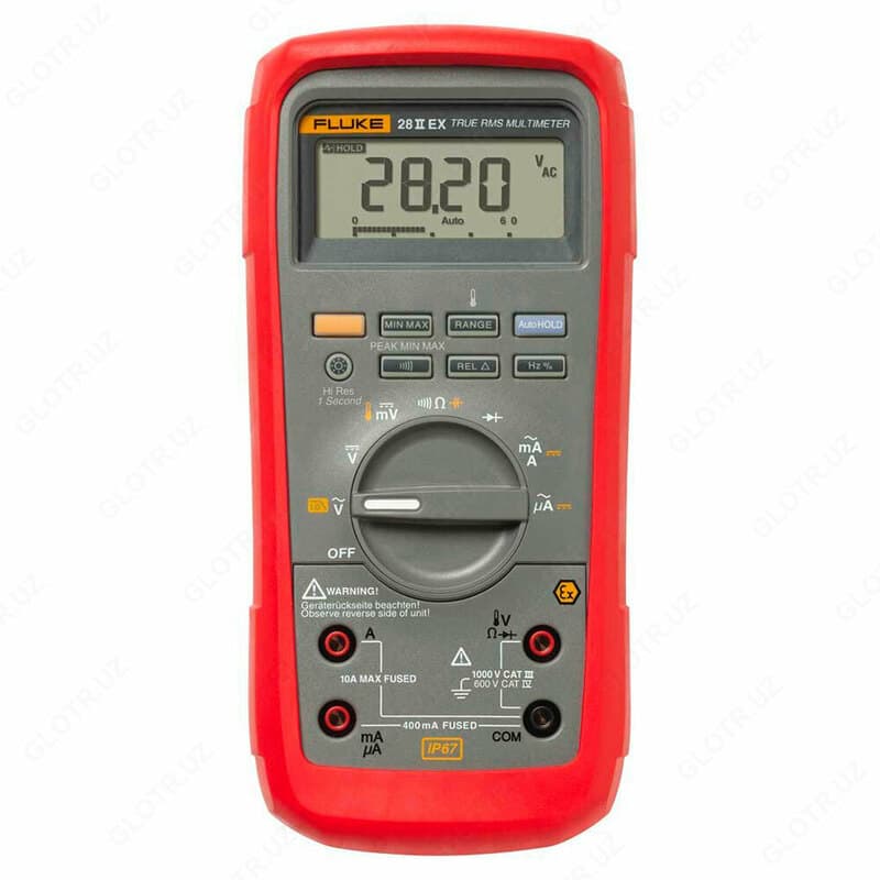 Fluke 28 II Ex — искробезопасный цифровой мультиметр True-RMS — 1