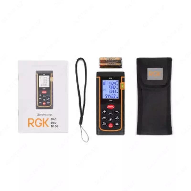 Лазерный дальномер RGK D80 — 2