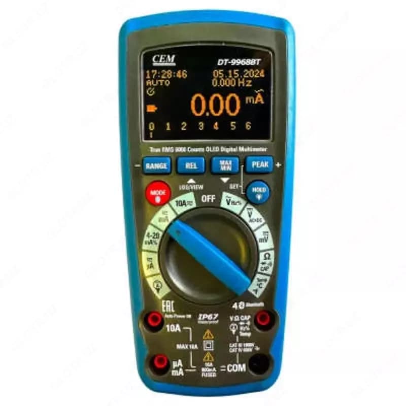 Мультиметр с True RMS CEM DT-9968BT — 2