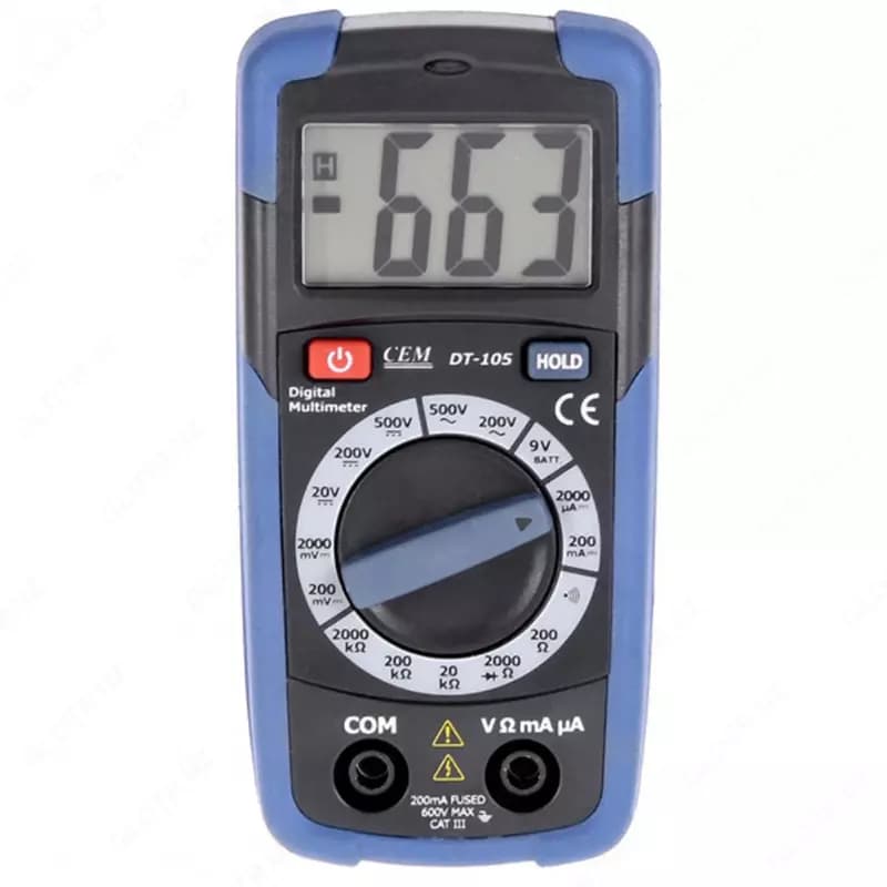 Мультиметр CEM DT-105 — 1