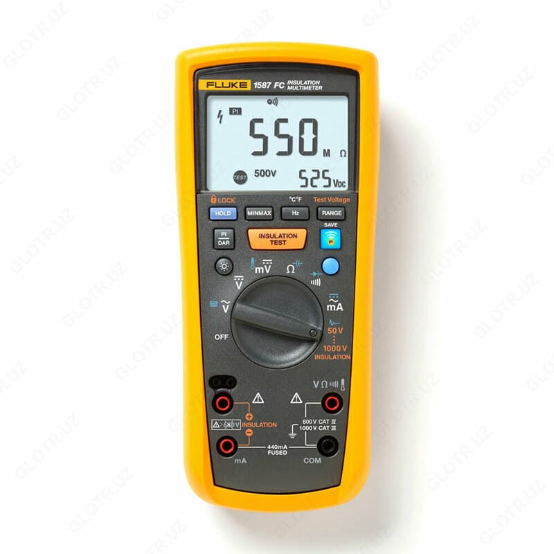 Fluke 1587 FC — мультиметр-мегомметр c функцией беспроводной связи — 1