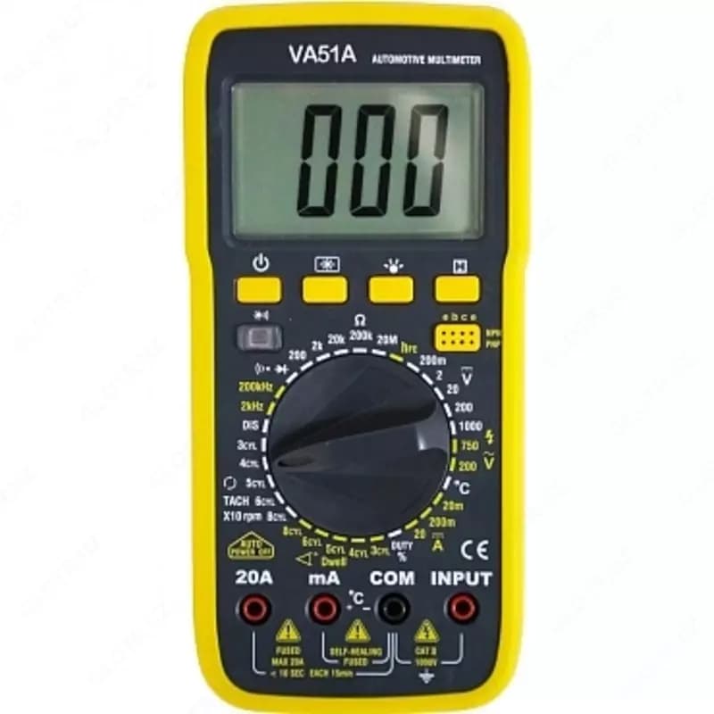 VA51A - автомобильный мультиметр — 1