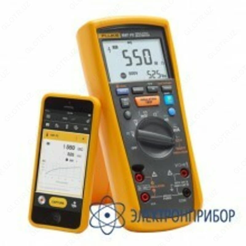 Fluke 1587KIT/62MAX+ FC — комплект мультиметр-мегомметр c функцией беспроводной связи + токовые клещи + инфракрасный термометр — 2
