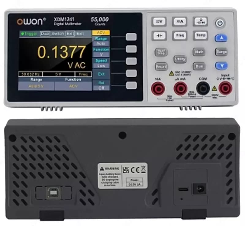 OWON XDM1241 - цифровой настольный мультиметр — 2