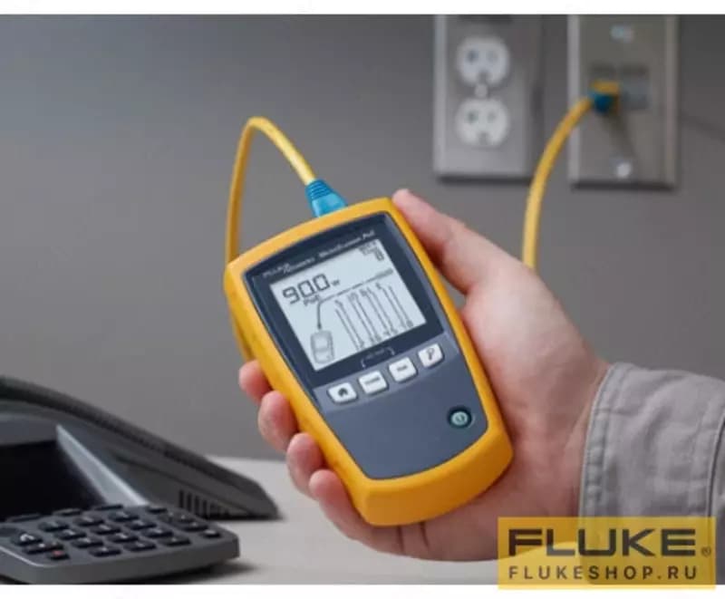 Тестер кабельный Fluke Networks MicroScanner PoE — 3