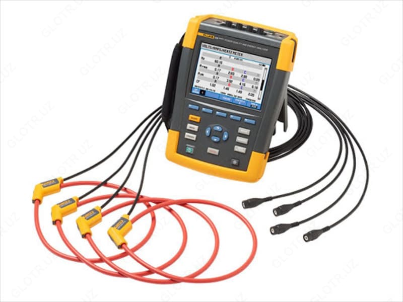 Fluke 438 II — анализатор качества электроэнергии и работы электродвигателей — 1