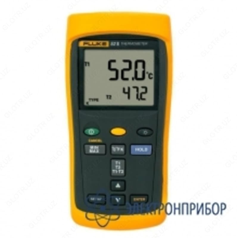Fluke 52 II — двухканальный цифровой термометр — 1