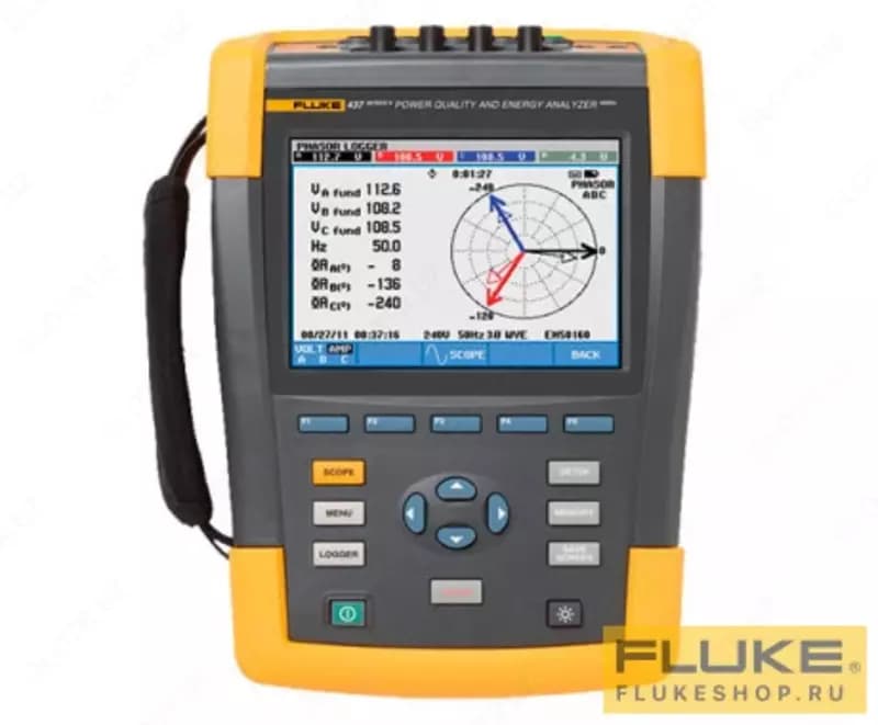 Анализатор энергии FLUKE 437 II/RU — 1