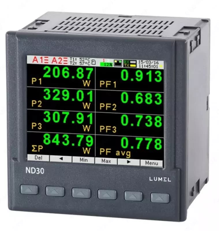 Счетчик электроэнергии, для 1- и 3-фазных сетей, с Profinet для приложений PLC — 1