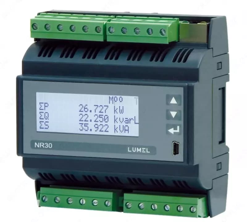 Трехфазный счетчик электроэнергии ,для монтажа на рейку ,с Profinet для приложений PLC — 1