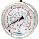 Bourdon tube pressure gauge, Cu-alloy, Model 112.28