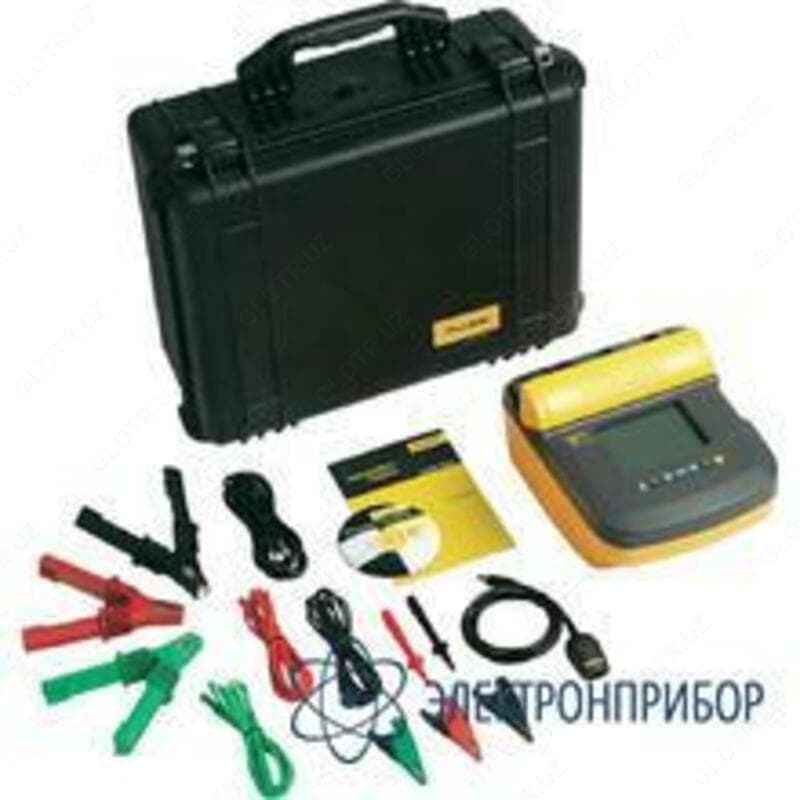 Fluke 1555/Kit — измеритель сопротивления изоляции 10 кВ (с жестким кейсом) — 1