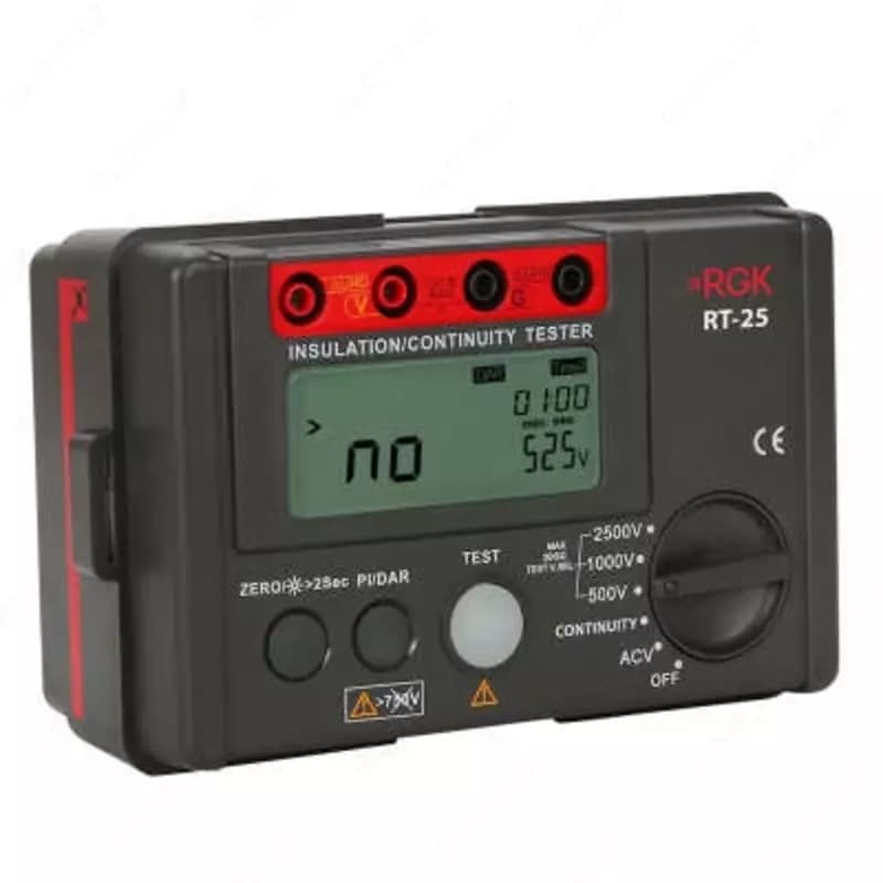 Мегаомметр RGK RT-25 с поверкой — 2
