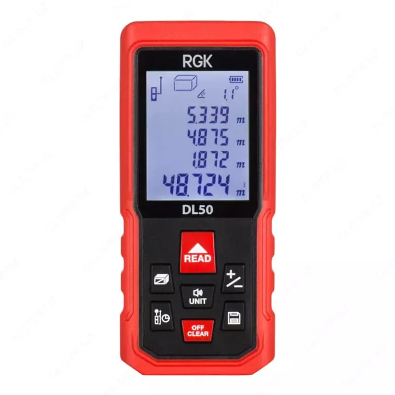Лазерный дальномер RGK DL50 с поверкой — 1
