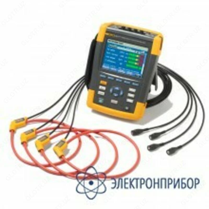 Fluke 438 II — анализатор качества электроэнергии и работы электродвигателей — 2