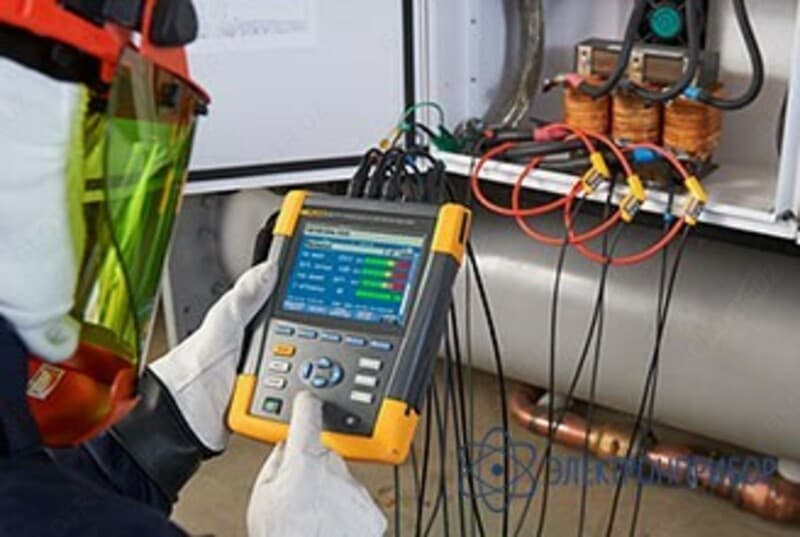 Fluke 438 II — анализатор качества электроэнергии и работы электродвигателей — 3