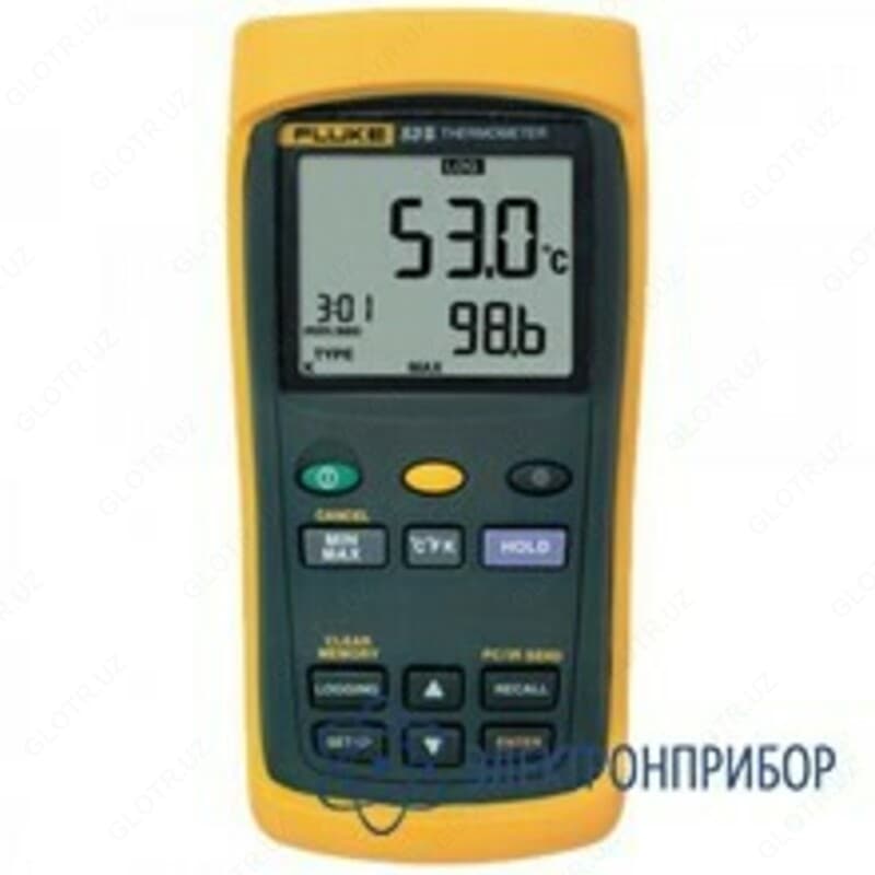 Fluke 53 II B — одноканальный цифровой термометр с регистрацией измерений — 2