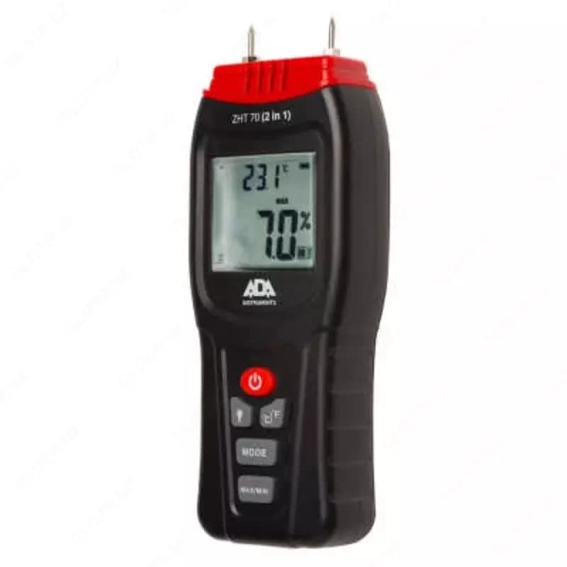 Измеритель влажности и температуры контактный ADA ZHT 70 (2 in 1) (А00518) — 2