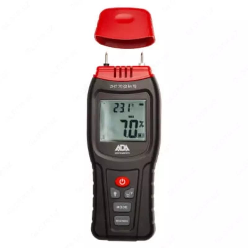 Измеритель влажности и температуры контактный ADA ZHT 70 (2 in 1) (А00518) — 3