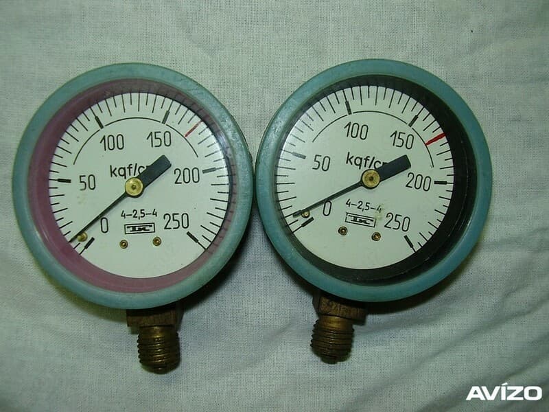 Манометр, напоромер, низкого давления МП-3-У -400 кг/см2 — 2