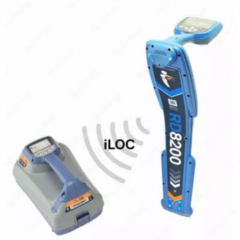 Трассоискатель Radiodetection RD8200 с генератором Tx-10B iLoc, сумкой — 2