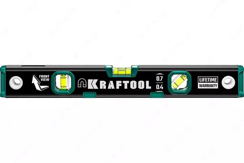 Магнитный уровень KRAFTOOL с зеркальным глазком, 400 мм 34785-40 — 3